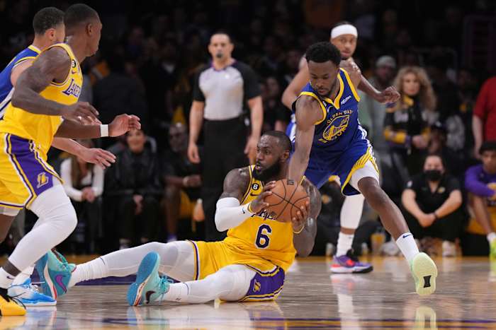 lebron james andrew wiggins lonnie walker iv warriors